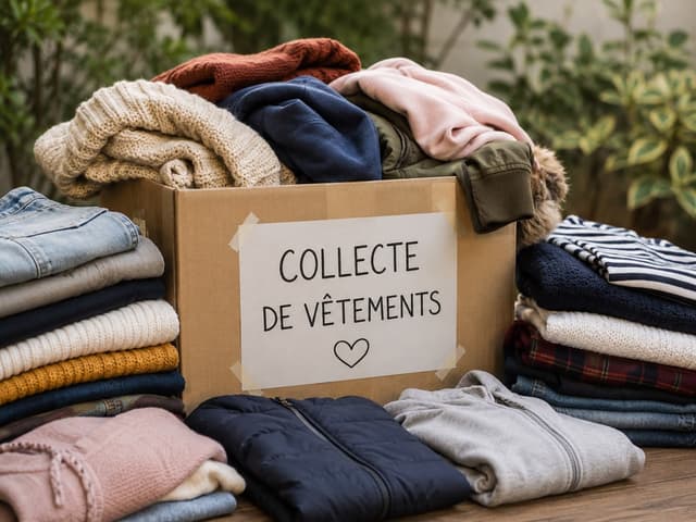 Collecte de vêtements